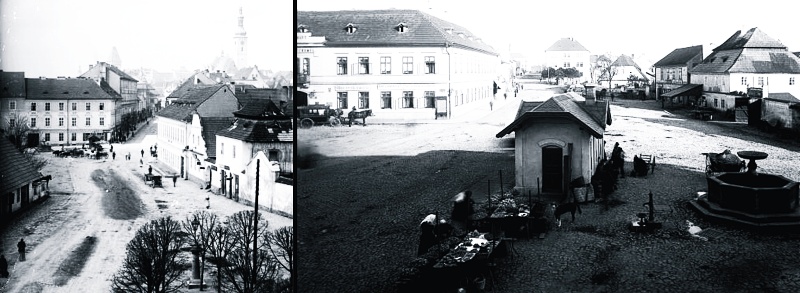 Křižíkovo náměstí koncem 19.století.